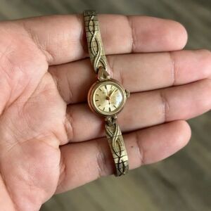 Vintage Bulova Women’s 10kt RGP Automatic Wrist Watch 17 Jewels R64113